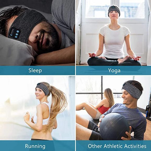 Wireless Bluetooth Sports Headband/Sleep Mask - Picture 9 of 9